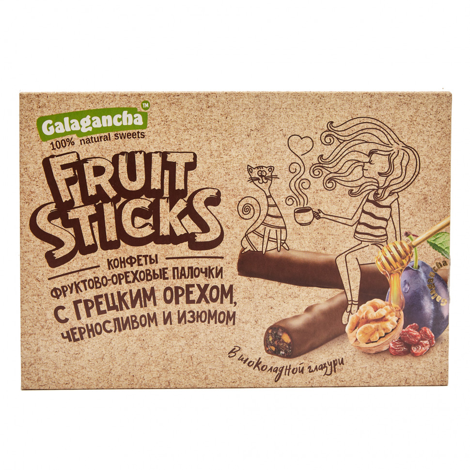  Берестов КРАФТ Fruit Stiсks с черносливом и грецким орехом, 175г в Сарапуле