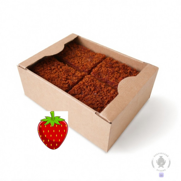 №3 Пряник 1кг с фруктовой начинкой Клубника в Сарапуле